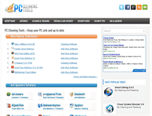 Tablet Screenshot of pccleaningtools.com